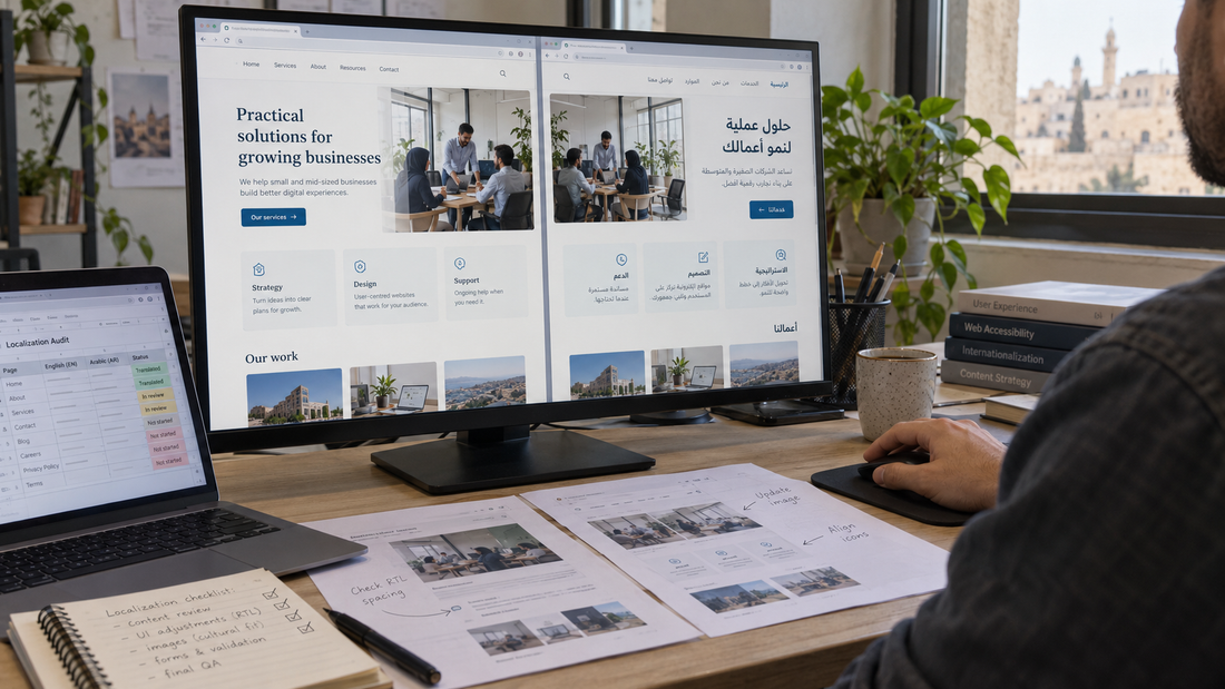 Website localization: more than translating words